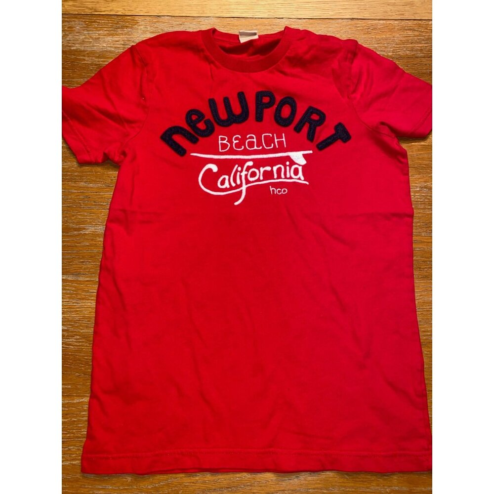 Newport Beach California HCO Red T-Shirt